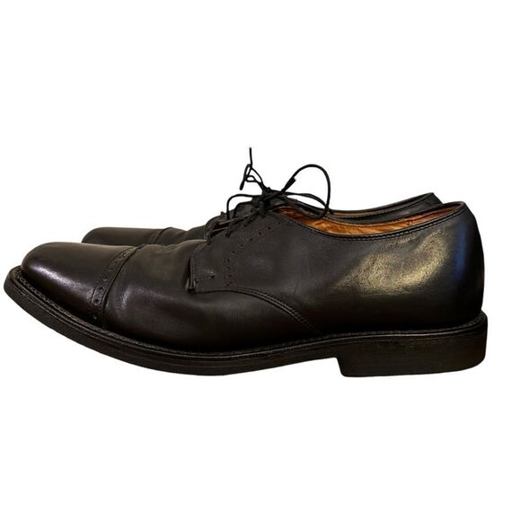 Allen Edmonds Perry Black Leather Men's Event Classic Shoes Size 9 - Picture 4 of 10